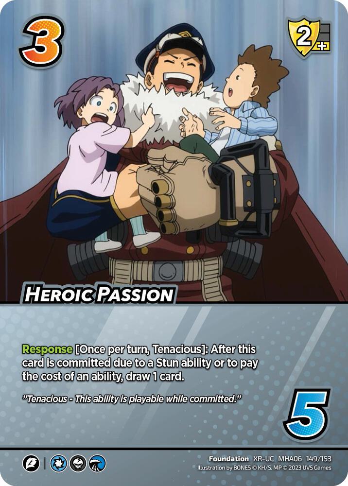 Heroic Passion (XR), UniVersus: My Hero Academia: Jet Burn 149/153