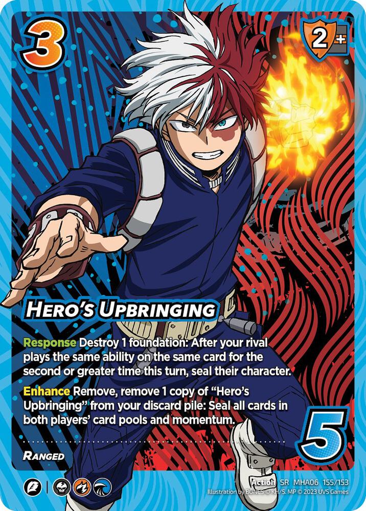 Hero's Upbringing, UniVersus: My Hero Academia: Jet Burn 155/153