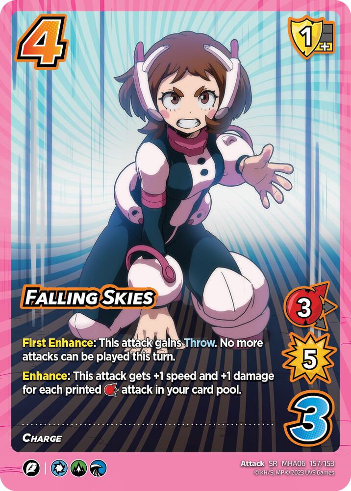 Falling Skies, UniVersus: My Hero Academia: Jet Burn 157/153