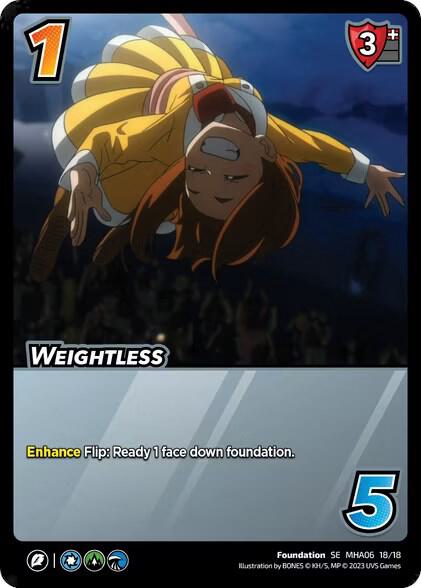 Weightless, UniVersus: My Hero Academia: Jet Burn 18/18
