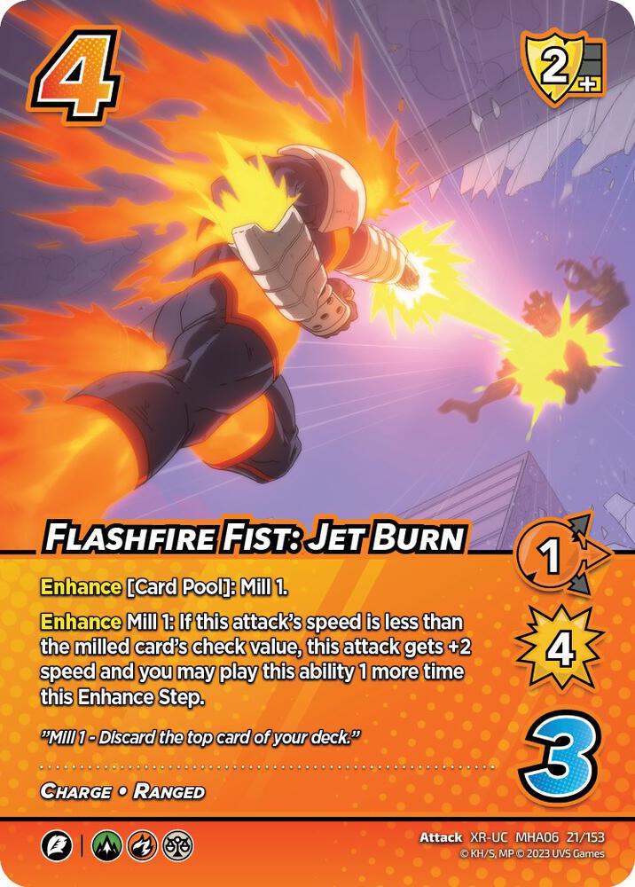 Flashfire Fist: Jet Burn (XR), UniVersus: My Hero Academia: Jet Burn 21/153