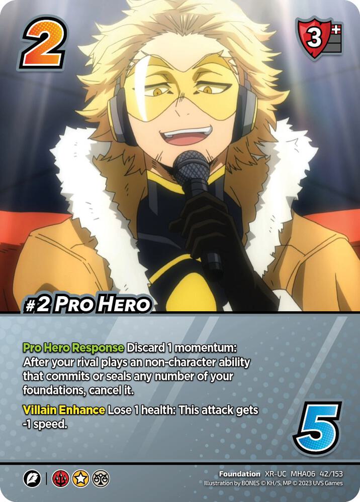 #2 Pro Hero (XR), UniVersus: My Hero Academia: Jet Burn 42/153