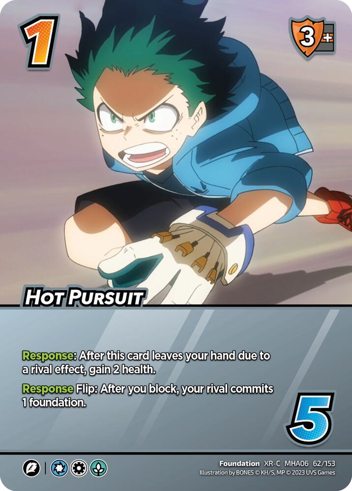 Hot Pursuit (XR), UniVersus: My Hero Academia: Jet Burn 62/153