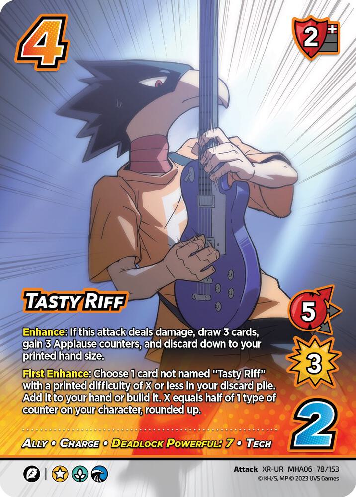 Tasty Riff (XR), UniVersus: My Hero Academia: Jet Burn 78/153