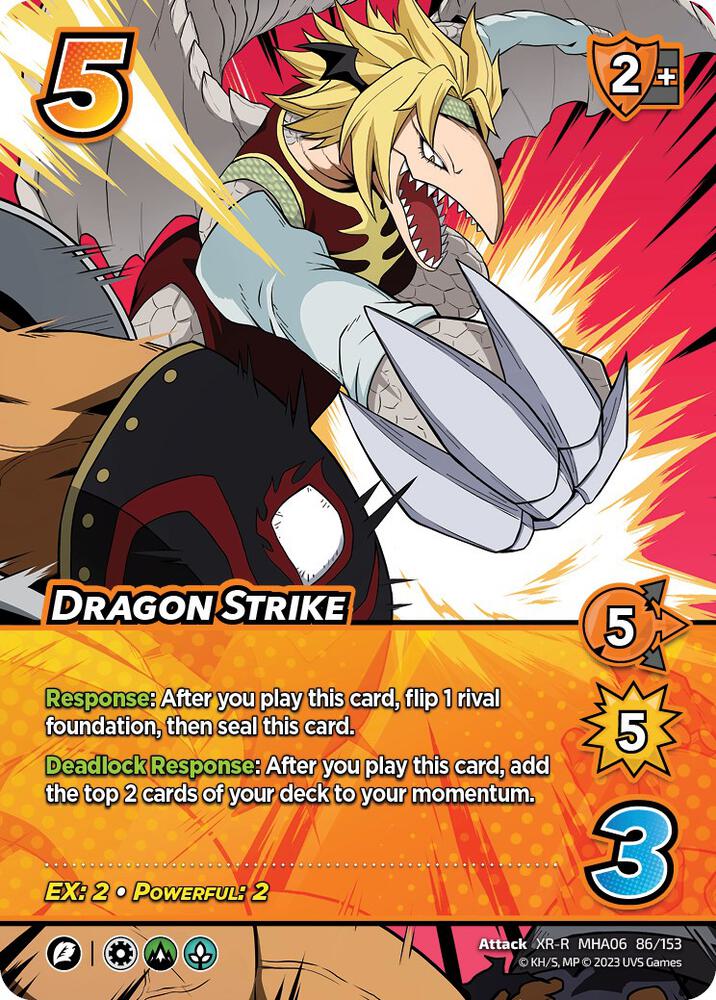 Dragon Strike (XR), UniVersus: My Hero Academia: Jet Burn 86/153