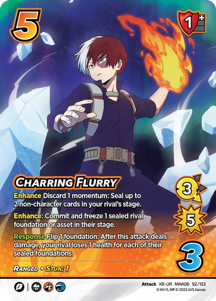 Charring Flurry (XR), UniVersus: My Hero Academia: Jet Burn 92/153