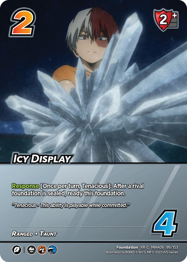 Icy Display (XR), UniVersus: My Hero Academia: Jet Burn 99/153