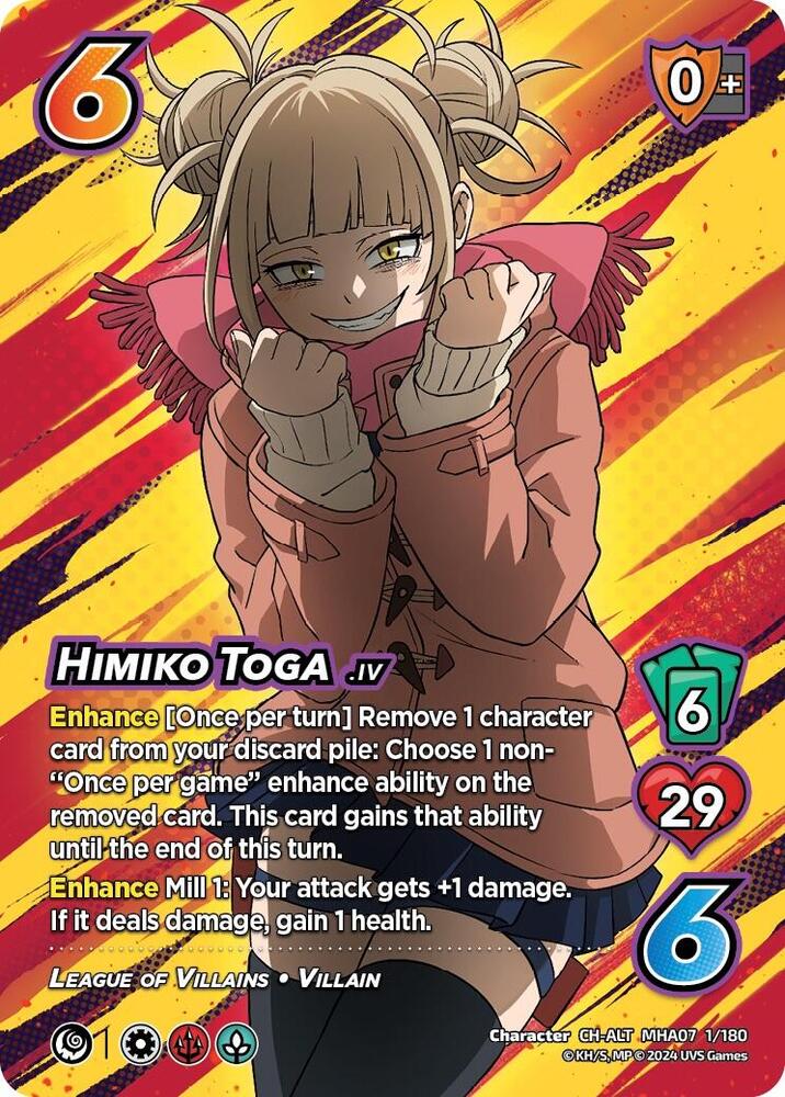 Himiko Toga (Alternate Art), UniVersus: My Hero Academia: Girl Power 1/180