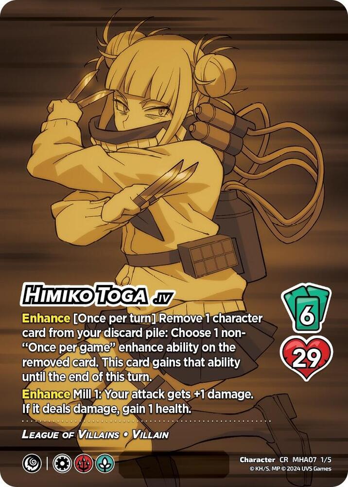 Himiko Toga (Serial Numbered), UniVersus: My Hero Academia: Girl Power 1/5
