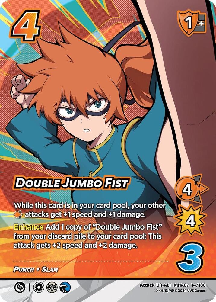 Double Jumbo Fist (Alternate Art), UniVersus: My Hero Academia: Girl Power 14/180