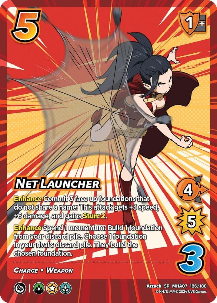 Net Launcher, UniVersus: My Hero Academia: Girl Power 186/180