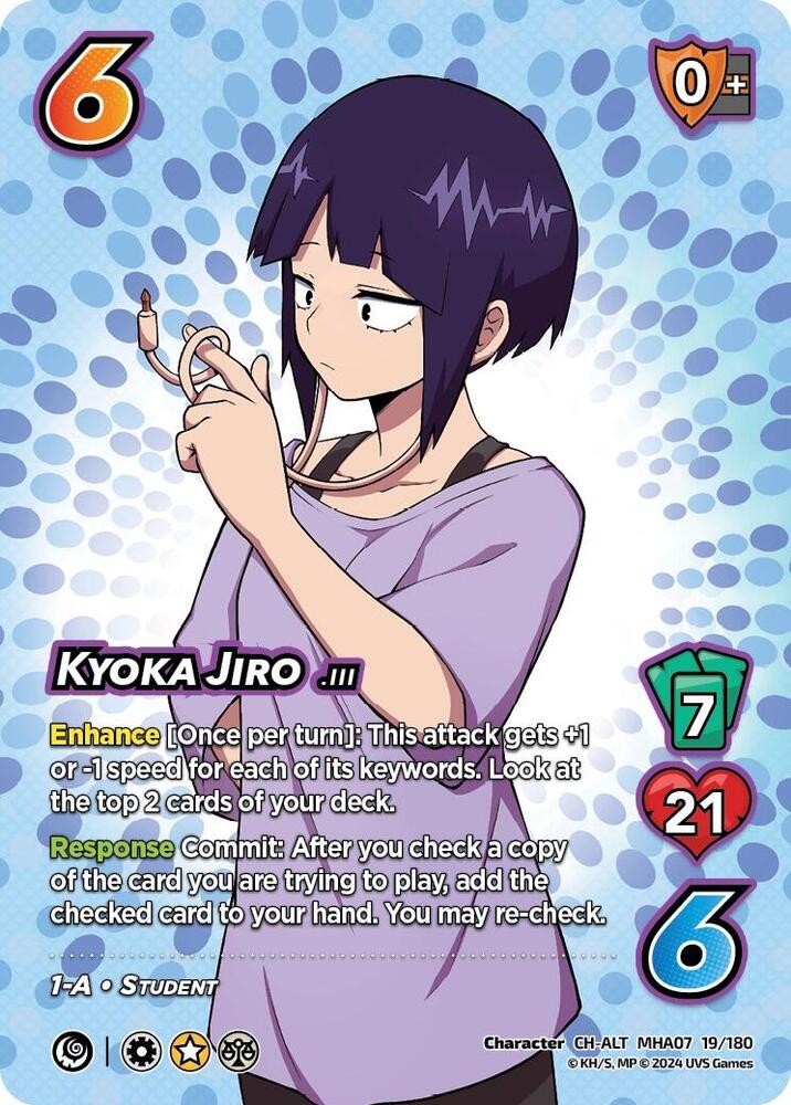 Kyoka Jiro (Alternate Art), UniVersus: My Hero Academia: Girl Power 19/180