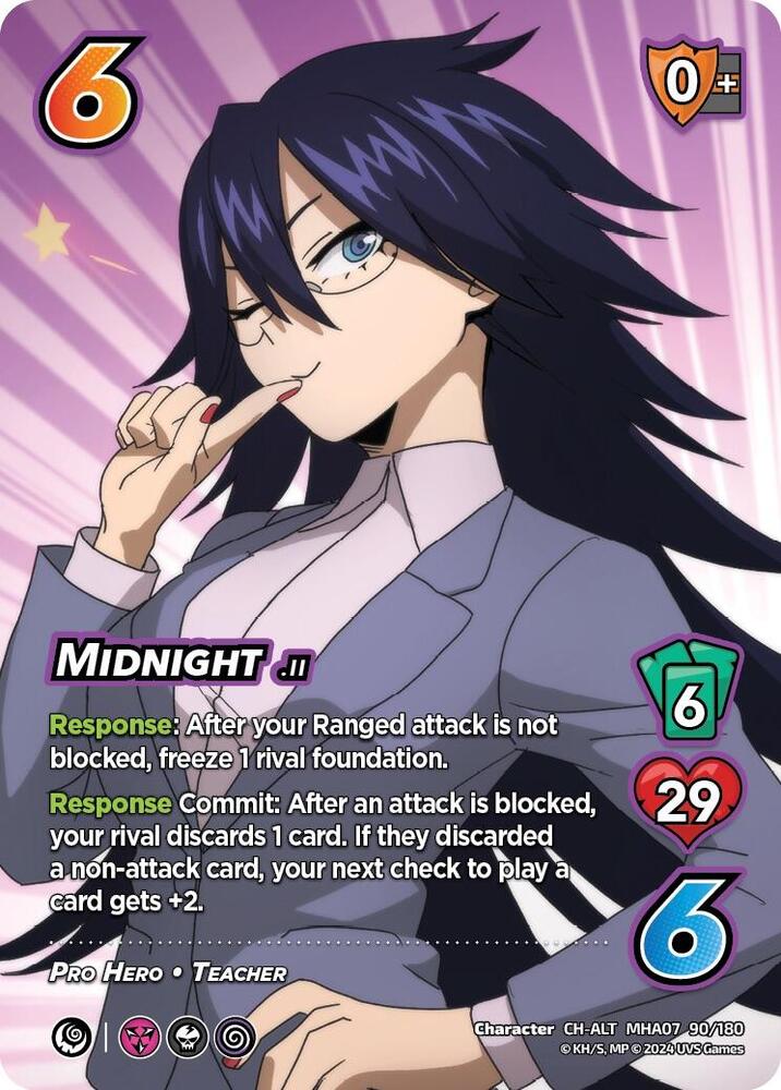 Midnight (Alternate Art), UniVersus: My Hero Academia: Girl Power 90/180