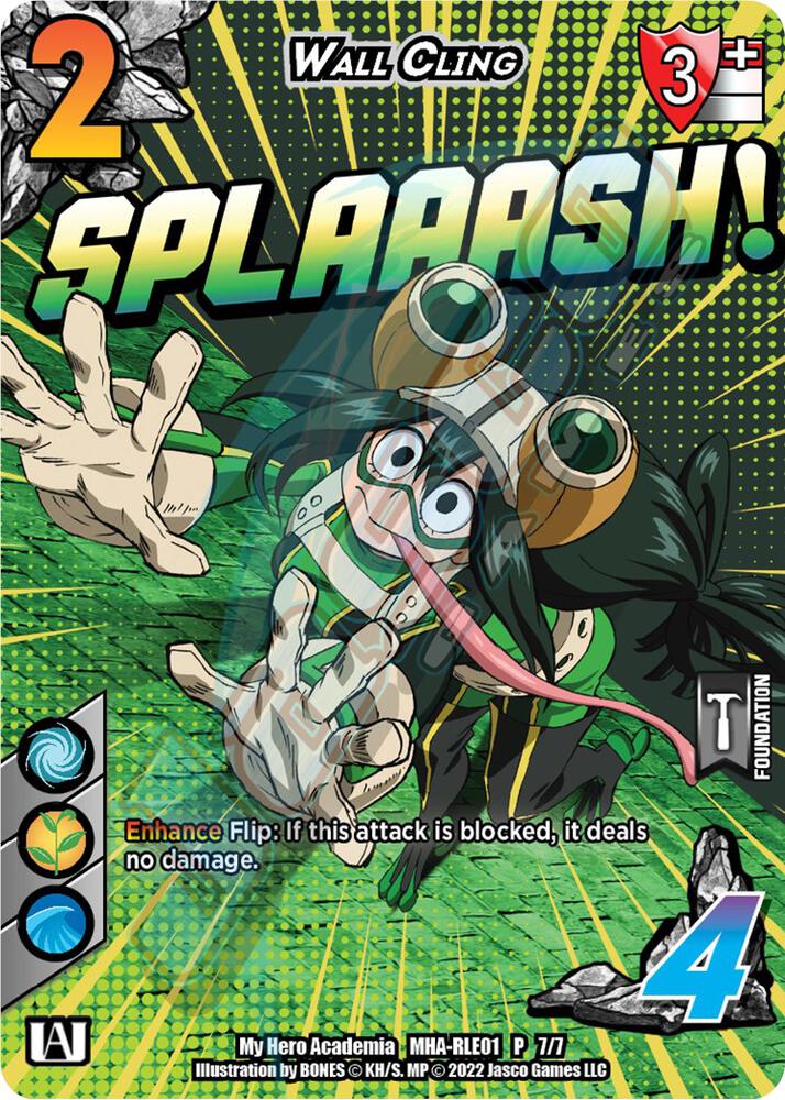 Wall Cling (Regional License Exam 2021), UniVersus: My Hero Academia Promo Cards MHA-RLE01 P 7/7