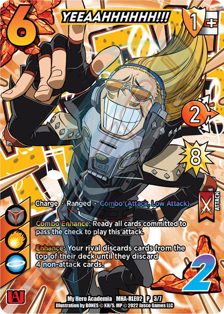 YEEAAHHHHHH!!! (Regional License Exam 2022), UniVersus: My Hero Academia Promo Cards MHA-RLE02 P 3/7