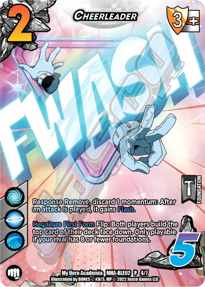 Cheerleader (Regional License Exam 2022), UniVersus: My Hero Academia Promo Cards MHA-RLE02 P 4/7