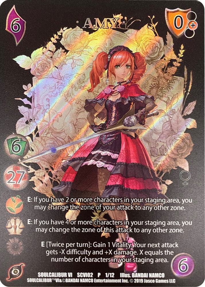 Amy (Alt Art), SoulCalibur VI: Libra of Souls 1