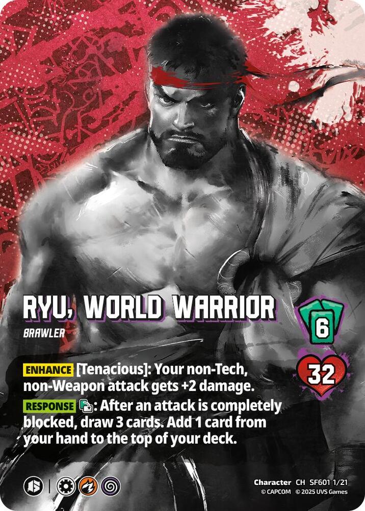 Ryu, World Warrior, Challenger Series: Street Fighter 6 SF601 1/21