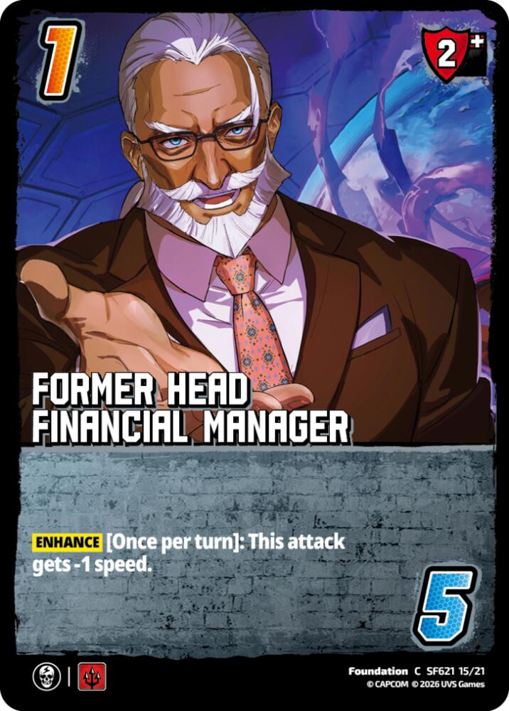 Former Head Financial Manager, Challenger Series: Street Fighter 6 - Series 2 SF621 15/21