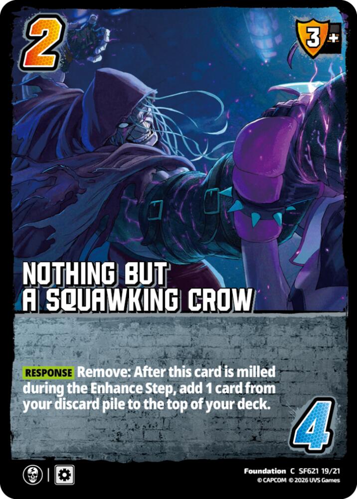 Nothing But A Squawking Crow, Challenger Series: Street Fighter 6 - Series 2 SF621 19/21