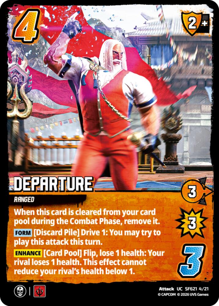 Departure, Challenger Series: Street Fighter 6 - Series 2 SF621 4/21