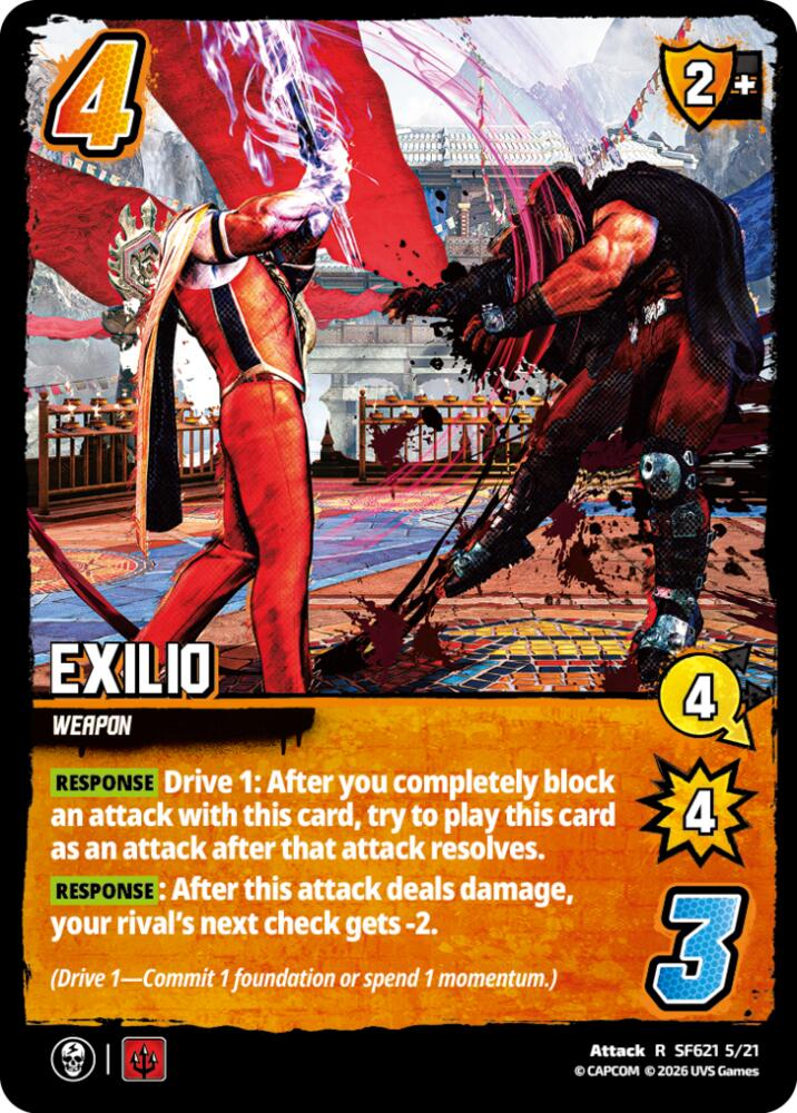 Exilio, Challenger Series: Street Fighter 6 - Series 2 SF621 5/21