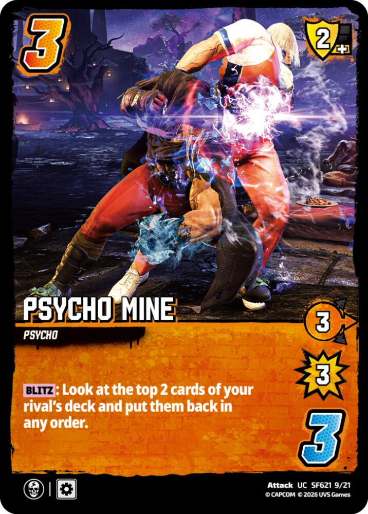 Psycho Mine, Challenger Series: Street Fighter 6 - Series 2 SF621 9/21