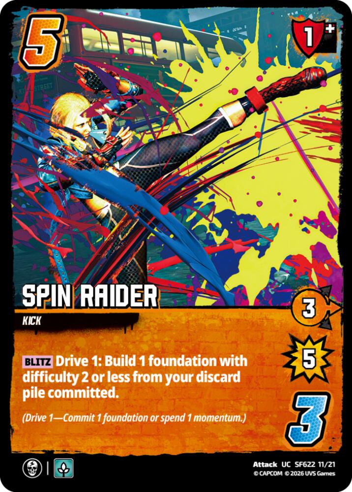 Spin Raider, Challenger Series: Street Fighter 6 - Series 2 SF622 11/21