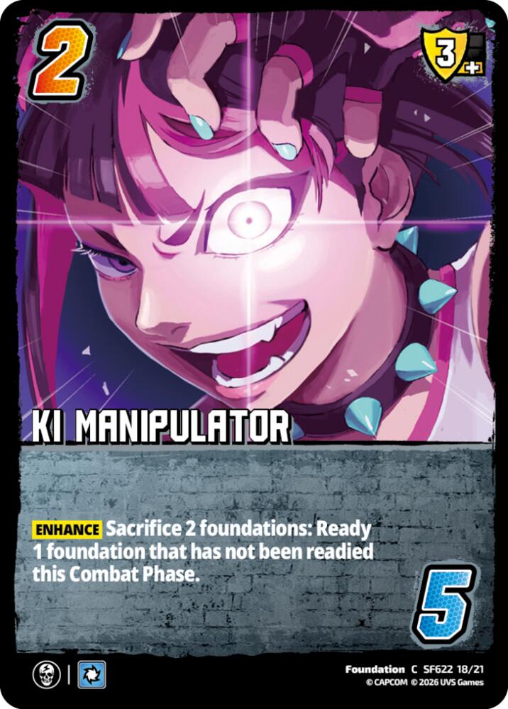 Ki Manipulator, Challenger Series: Street Fighter 6 - Series 2 SF622 18/21