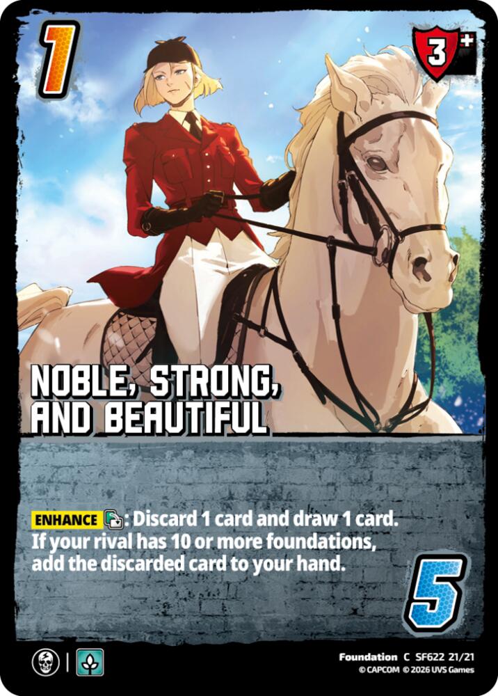Noble, Strong, and Beautiful, Challenger Series: Street Fighter 6 - Series 2 SF622 21/21