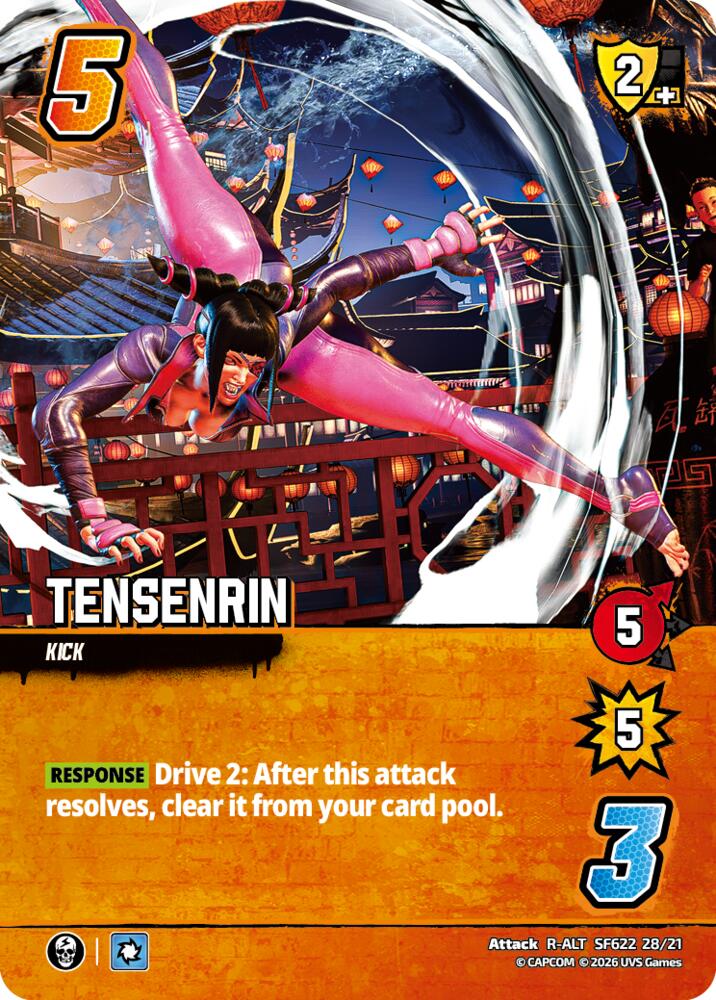 Tensenrin (Alternate Art), Challenger Series: Street Fighter 6 - Series 2 SF622 28/21