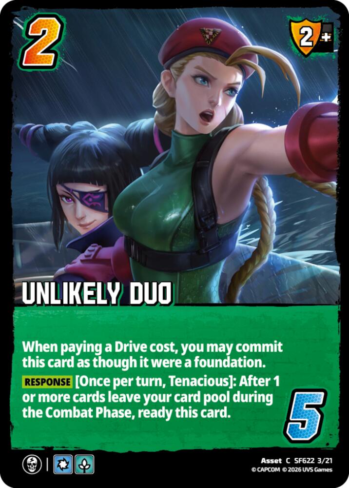 Unlikely Duo, Challenger Series: Street Fighter 6 - Series 2 SF622 3/21