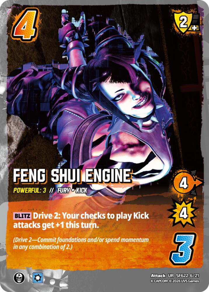 Feng Shui Engine, Challenger Series: Street Fighter 6 - Series 2 SF622 6/21