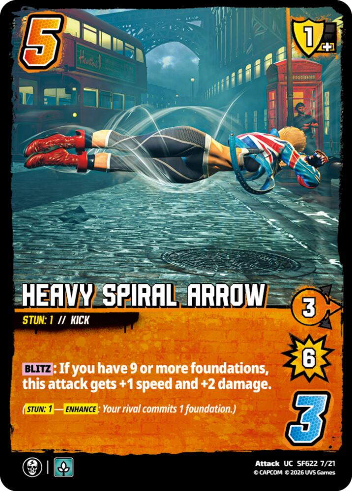 Heavy Spiral Arrow, Challenger Series: Street Fighter 6 - Series 2 SF622 7/21