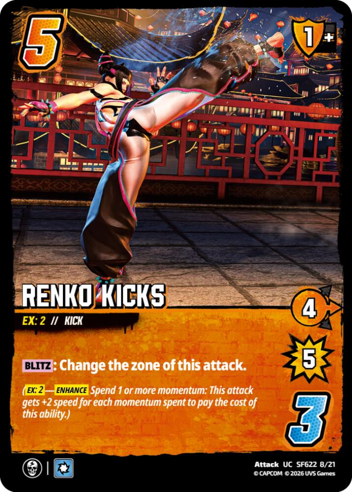 Renko Kicks, Challenger Series: Street Fighter 6 - Series 2 SF622 8/21