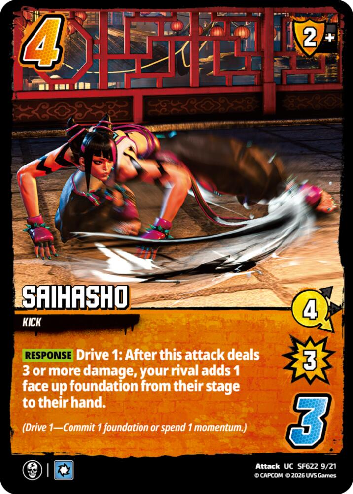 Saihasho, Challenger Series: Street Fighter 6 - Series 2 SF622 9/21