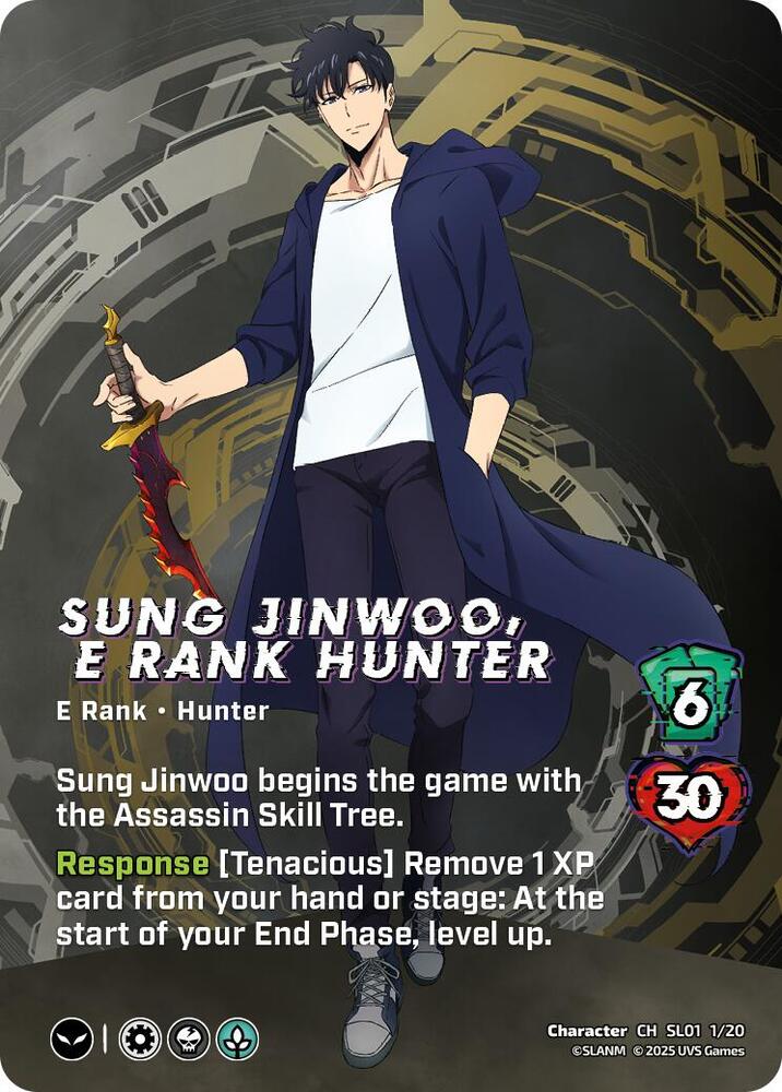 Sung Jinwoo, E Rank Hunter, Challenger Series: Solo Leveling SL01 1/20