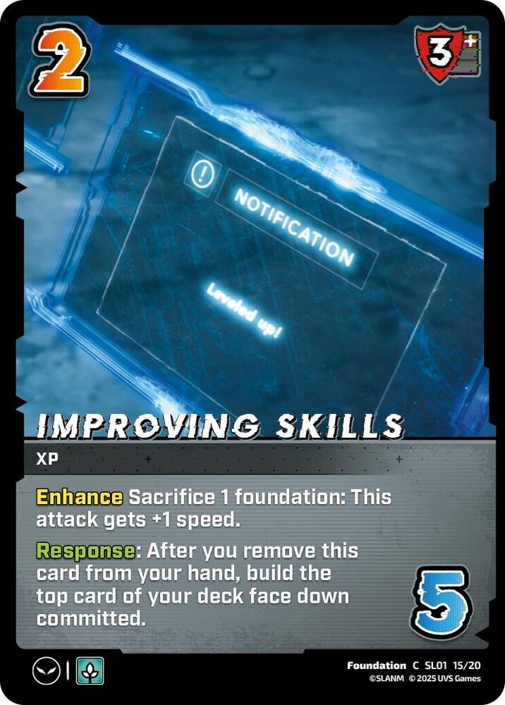 Improving Skills, Challenger Series: Solo Leveling SL01 15/20