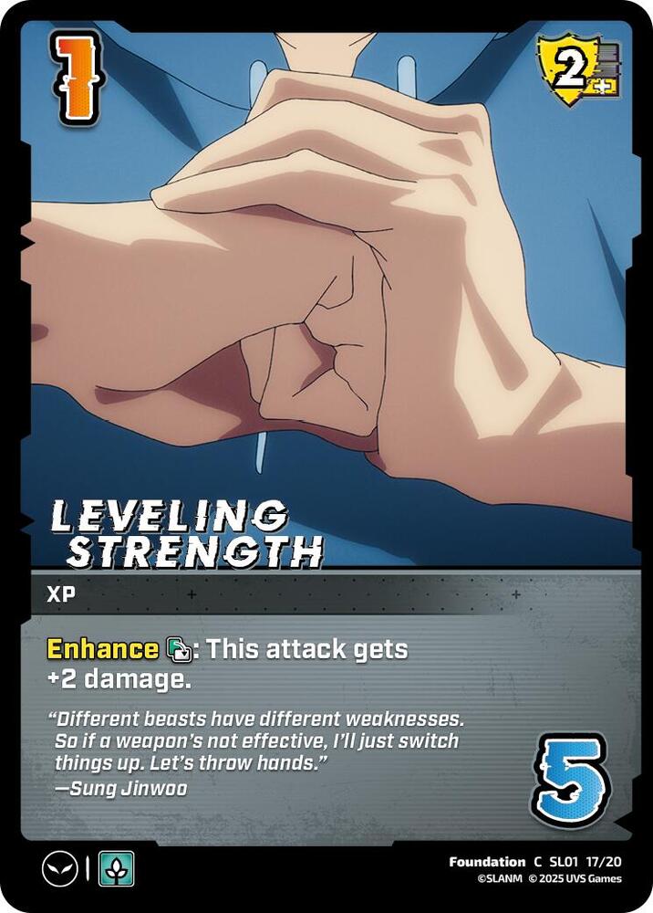 Leveling Strength, Challenger Series: Solo Leveling SL01 17/20