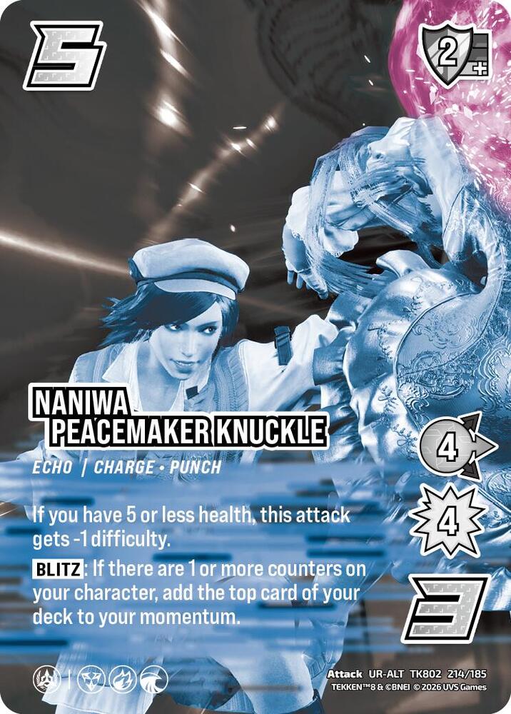 Naniwa Peacemaker Knuckle (Alternative Art), TEKKEN 8 TK802 214/185