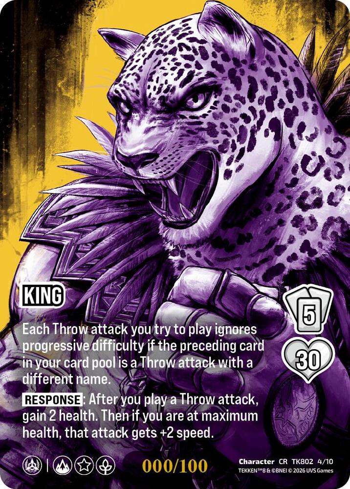 King (CR), TEKKEN 8 TK802 4/10