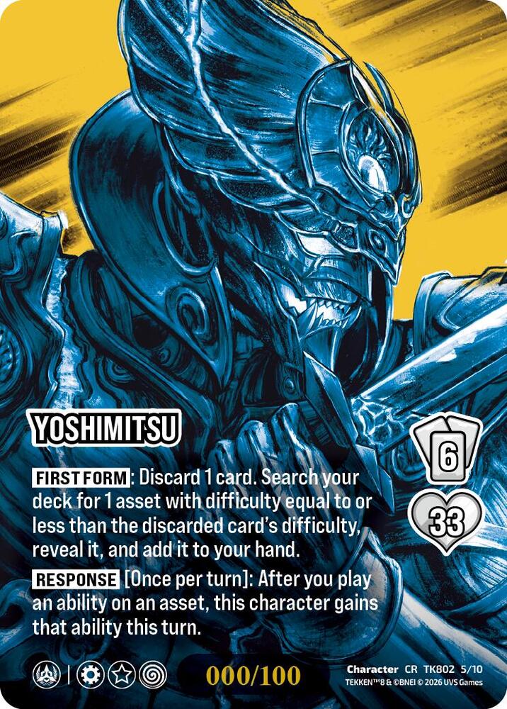 Yoshimitsu (CR), TEKKEN 8 TK802 5/10