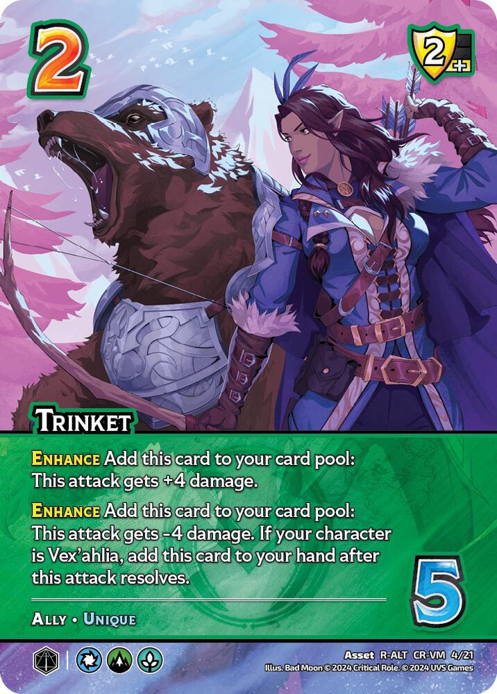 Trinket (Alternate Art), Challenger Series: Vox Machina and Mighty Nein CR-VM 4/21