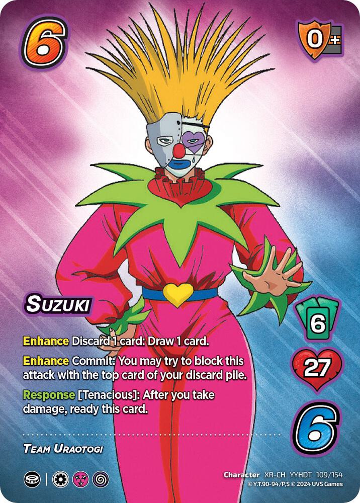 Suzuki (XR), Yu Yu Hakusho: Dark Tournament 109/154