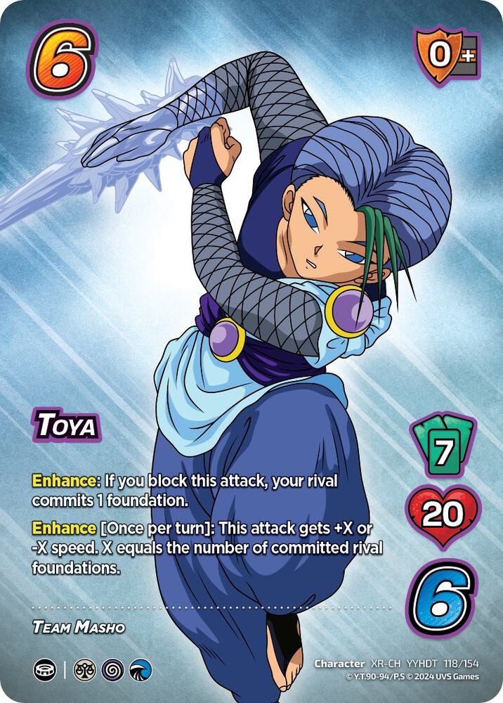 Toya (XR), Yu Yu Hakusho: Dark Tournament 118/154