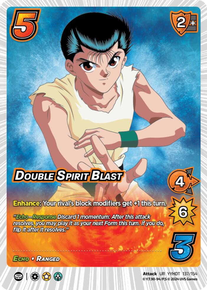 Double Spirit Blast, Yu Yu Hakusho: Dark Tournament 137/154