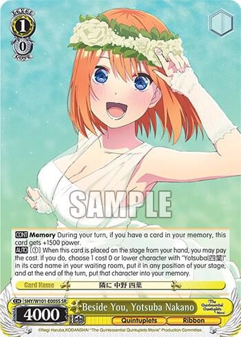 Beside You, Yotsuba Nakano (SR), The Quintessential Quintuplets Movie 5HY/W101-E005S SR