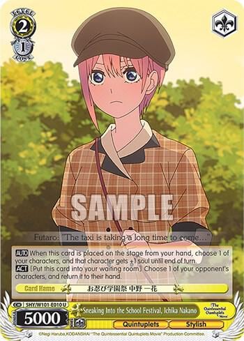 Sneaking Into the School Festival, Ichika Nakano, The Quintessential Quintuplets Movie 5HY/W101-E010 U