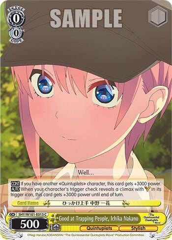 Good at Trapping People, Ichika Nakano, The Quintessential Quintuplets Movie 5HY/W101-E013 C