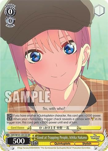 Good at Trapping People, Ichika Nakano (SR), The Quintessential Quintuplets Movie 5HY/W101-E013S SR